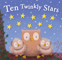 Ten Twinkly Stars (Moulded Counting Books) -- Novelty book