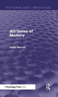 Attributes of Memory (Psychology Revivals) (Psychology Revivals)