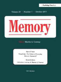 SenseCam : The Future of Everyday Memory Research? (Special Issues of Memory)