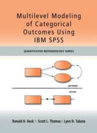 Multilevel Modeling of Categorical Outcomes Using IBM SPSS (Quantitative Methodology Series)
