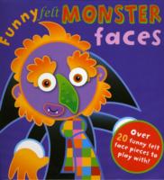 Funny Felt: Monster Faces -- Hardback