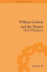 ゴドウィンと演劇<br>William Godwin and the Theatre (The Enlightenment World)