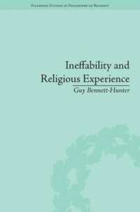 Ineffability and Religious Experience (Pickering Studies in Phil of Religion)