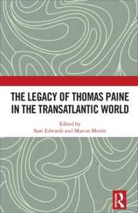 トマス・ペインの環大西洋における遺産<br>The Legacy of Thomas Paine in the Transatlantic World