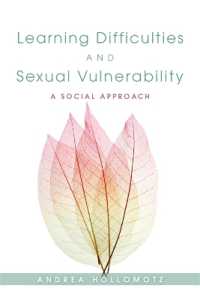 学習困難と性的弱者：社会的アプロ－チ<br>Learning Difficulties and Sexual Vulnerability : A Social Approach