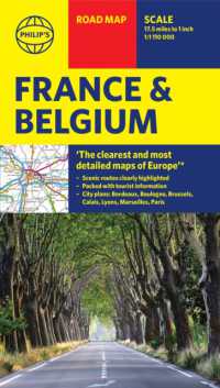 Philip's Road Map France and Belgium (Philip's Sheet Maps) -- Sheet map