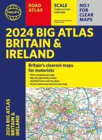 2024 Philip's Big Road Atlas Britain & Ireland : A3 Paperback (Philip's Road Atlases)