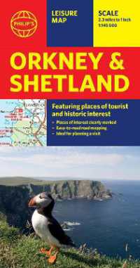 Philip's Orkney and Shetland: Leisure and Tourist Map : Featuring Places of Tourist and Historic Interest (Philip's Red Books)