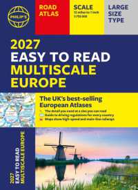 Philip's 2027 Easy to Read Multiscale Road Atlas of Europe : A4 Paperback (Philip's Road Atlases)