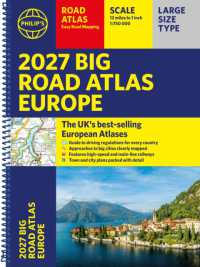 Philip's 2027 Big Road Atlas of Europe : Easy-read mapping A3 Spiral edition (Philip's Road Atlases) （Spiral）