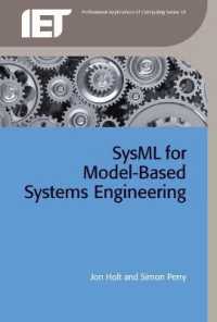SysML for Systems Engineering : A model-based approach (Computing and Networks) （2ND）