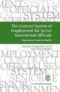 The Contract System of Employment for Senior Government Officials : Experiences from the Pacific (Managing the Public Service: Strategies for Improvement Series)