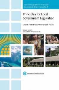 Principles for Local Government Legislation : Lessons from the Commonwealth Pacific (Commonwealth Secretariat Local Government Reform Series)