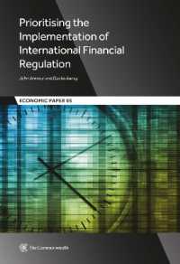 Prioritising the Implementation of International Financial Regulation (Commonwealth Economic Paper Series)
