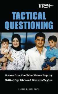 Tactical Questioning : Scenes from the Baha Mousa Inquiry (Oberon Modern Plays)