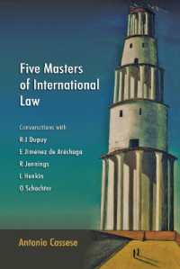 国際法における５人の大家（対談集）<br>Five Masters of International Law : Conversations with R-J Dupuy, E Jiménez de Aréchaga, R Jennings, L Henkin and O Schachter