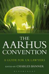 The Aarhus Convention : A Guide for UK Lawyers