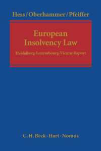 European Insolvency Law : Heidelberg-Luxembourg-Vienna Report