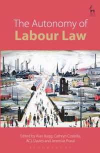 労働法の自律性（記念論文集）<br>The Autonomy of Labour Law
