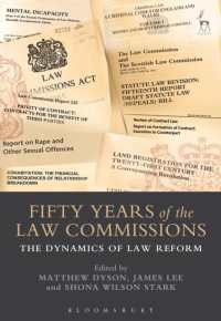Fifty Years of the Law Commissions : The Dynamics of Law Reform