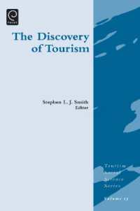 ツーリズムの発見<br>Discovery of Tourism (Tourism Social Science Series)