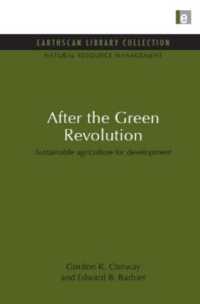After the Green Revolution : Sustainable Agriculture for Development (Natural Resource Management Set)