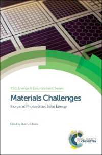 Materials Challenges : Inorganic Photovoltaic Solar Energy