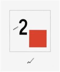 About 2 Squares : A Suprematist Tale of Two Squares in 6 Constructions