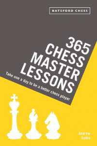 365 Chess Master Lessons : Take One a Day to Be a Better Chess Player