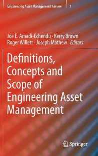 Definitions, Concepts and Scope of Engineering Asset Management (Engineering Asset Management Review)