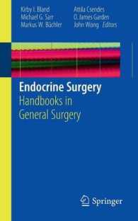 内分泌外科ハンドブック<br>Endocrine Surgery : Handbooks in General Surgery
