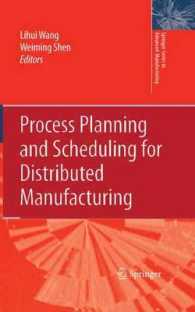 Process Planning and Scheduling for Distributed Manufacturing (Springer Series in Advanced Manufacturing)