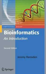 Bioinformatics : An Introduction (Computational Biology) （2ND）