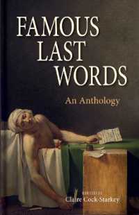 Famous Last Words : An Anthology