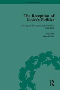 Ｊ．ロックの政治思想とその受容史：1690年代から1830年代まで（全６巻）<br>The Reception of Locke's Politics : From the 1690s to the 1830s