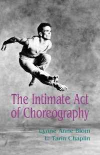 Intimate Act of Choreography -- Paperback / softback