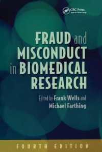 Fraud and Misconduct in Biomedical Research, 4th edition （4TH）