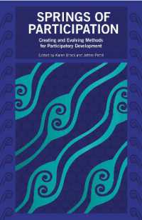 Springs of Participation : Creating and evolving methods for participatory development