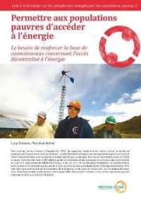 Permettre aux populations pauvres d'accéder à l'énergie (Poor People's Energy Briefing)