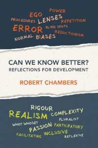 Can We Know Better? : Reflections for development (Open Access)
