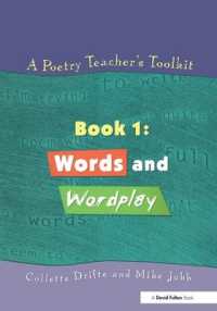 A Poetry Teacher's Toolkit : Book 1: Words and Wordplay