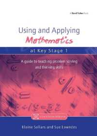 Using and Applying Mathematics at Key Stage 1 : A Guide to Teaching Problem Solving and Thinking Skills