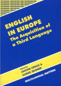 English in Europe : The Acquisition of a Third Language (Bilingual Education & Bilingualism)