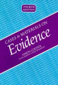 Cases and Materials on Evidence （4TH）