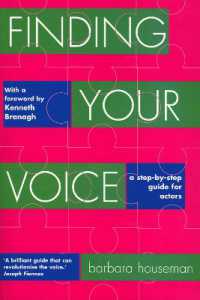Finding Your Voice : A step-by-step guide for actors