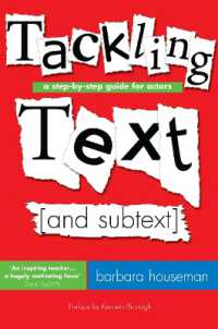 Tackling Text [and subtext] : A Step-by-Step Guide for Actors