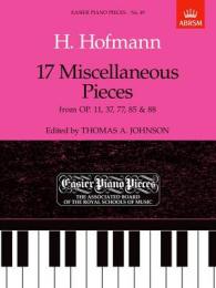 HOFMANN:17 MISCELLANEOUS PCS EPP49 : Easier Piano Pieces 49 (Easier Piano Pieces (Abrsm))