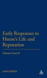ヒュームの生涯、評判に対する初期の反応（＋書誌・全２巻）<br>Early Responses to Hume's Life and Reputation : Volumes 9 and 10