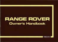 Range Rover Handbook 1983-85