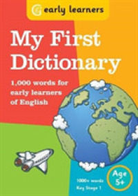 My First Dictionary : 1,000 words for early learners of English -- Paperback / softback